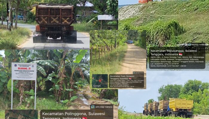 Polres Kolaka Seakan Tak Punya Taring untuk Menangkap: Penambang Pasir Ilegal di Tiga Kecamatan Semakin Tak Terbendung