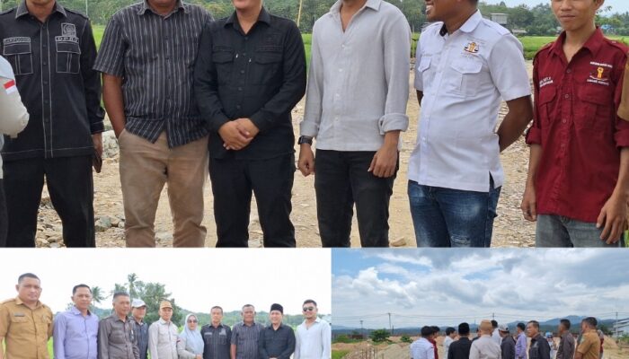 Komisi II DPRD Konawe Bersama DLH, PTSP, PU Tata Ruang dan Organisasi HAM Sidak Lapangan