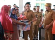 Bupati Konut Bersama Forkopomda Salurkan Bantuan Terdampak Angin Puting Beliung