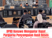 DPRD Konawe Menggelar Rapat Paripurna Penyampaian Hasil Reses Masa Sidang II Tahun Anggaran 2026