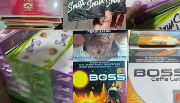Sultra Darurat Menjadi Tempat Peredaran Rokok Ilegal Secara Bebas