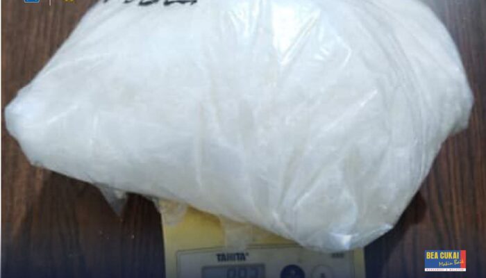 Bea Cukai, BNN, dan Avsec Gagalkan Penyelundupan 5 Paket Sabu di Bandara Tanjungpinang