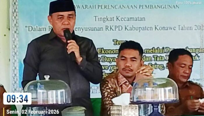Anggota DPRD Konawe Fraksi Nasdem Komitmen Mengawal Pembangunan di Kecamatan Routa