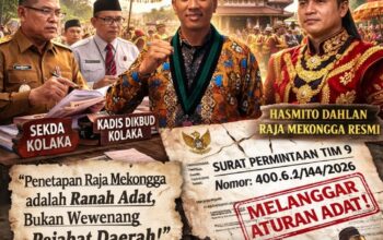 Sekda Kolaka Diduga Langgar Aturan Adat Mekongga, Hasmito Dahlan Raja Resmi Kolaka