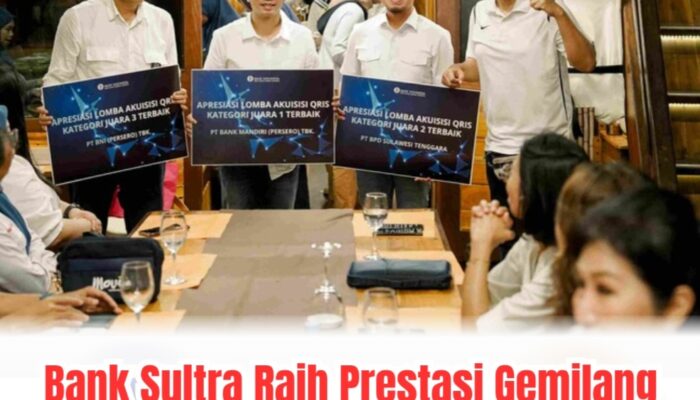 Bank Sultra Raih Prestasi Gemilang di BMPD Sultra, Sukses Dongkrak Digitalisasi Lewat QRIS