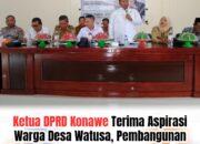 Ketua DPRD Konawe Terima Aspirasi Warga Desa Watusa, Pembangunan Infrastruktur Jalan Menjadi Prioritas