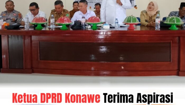 Ketua DPRD Konawe Terima Aspirasi Warga Desa Watusa, Pembangunan Infrastruktur Jalan Menjadi Prioritas