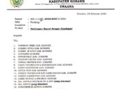 DPRD Konawe Minta Seluruh Pejabat yang di Nonjob Agar Hadir Saat Hearing