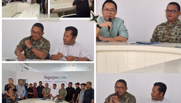 Managemen Sugar Pos Menggelar Fokus Group Disscusion, Danlanal Ungkap Strategi Menjaga Keamanan Perairan Laut