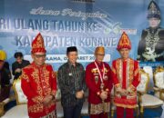 Pererat Hubungan Harmonis Antar Daerah, Plt. Bupati Koltim Hadiri Upacara HUT ke-66 Kabupaten Konawe
