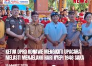 Ketua DPRD Konawe Mengikuti Upacara Melasti Menjelang Hari Nyepi 1948 Saka