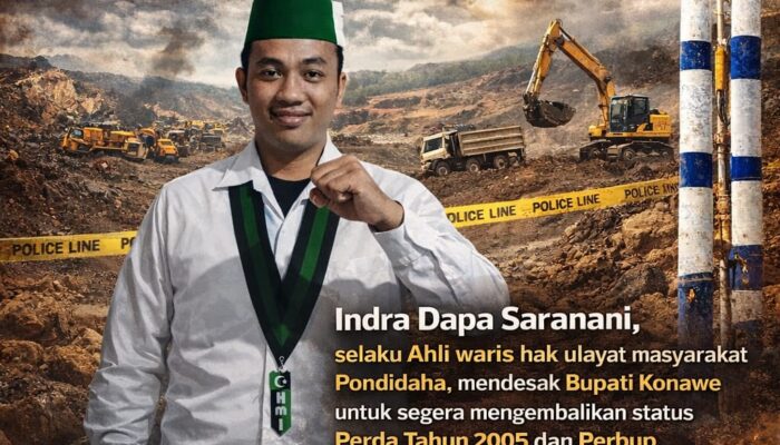 Kapolres Konawe dan Bupati Konawe Didesak Segera Selesaikan Tapal Batas Pondidaha–Amongedo dan Lindungi Hak Ulayat Masyarakat Pondidaha
