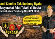 Forum Pemuda Adat Tolaki Soroti Komitmen Investasi dan Dampak Tambang PT SCM di Routa