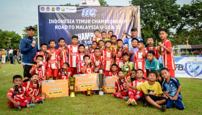 SSB Tirawonua Juara Turnamen Sepak Bola Usia Dini