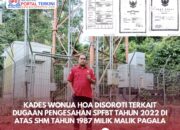 Kades Wonua Hoa Disoroti Terkait Dugaan Pengesahan SPFBT Tahun 2022 di Atas SHM Tahun 1987 Milik Malik Pagala