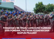 Pangdam I/BB Tinjau Langsung Kumdam dan Pomdam, Pastikan Kesiapan dan Disiplin Prajurit