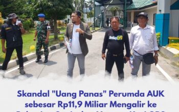 Skandal “Uang Panas” Perumda AUK sebesar Rp11,9 Miliar Mengalir ke Rekening Sopir dan Mertua, Kasi OPS Kejati Sultra Klaim Periksa 8 Orang Saksi