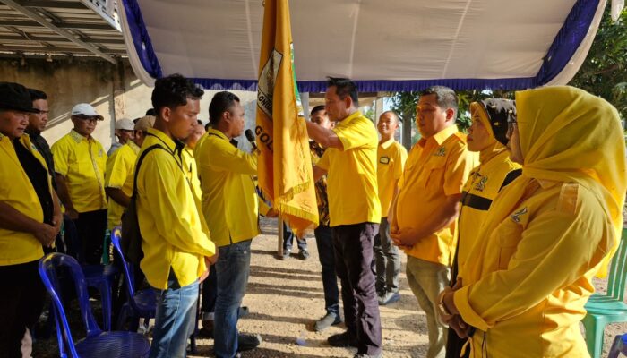Nurkholis Pimpin Kepengurusan Baru Partai Golkar Kecamatan Negara Batin Melalui Muscam