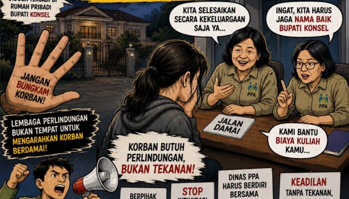 Peran Dinas PPA Konsel Jadi Sorotan dalam Kasus Dugaan Kekerasan Seksual