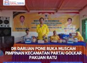 Dr Darlian Pone Buka Muscam Pimpinan Kecamatan Partai Golkar Pakuan Ratu