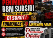 Dugaan Penimbunan BBM Subsidi di Puuwatu Kota Kendari Disorot, Formades Sultra Siap Lapor ke Bareskrim Polri