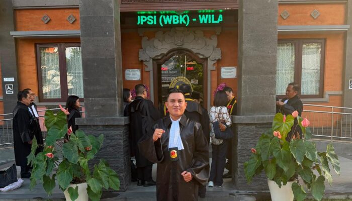 Ketua DPW GMBI Sultra Mengucapkan “Selamat & Sukses” atas Pengupahan Advokat Berriawan di Denpasar