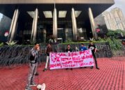 Diduga tidak Sesuai Kontrak, KPK RI di Demo EIMPI Terkait Proyek BWS VI  Trimulya I Konawe Senilai Rp63 Miliar