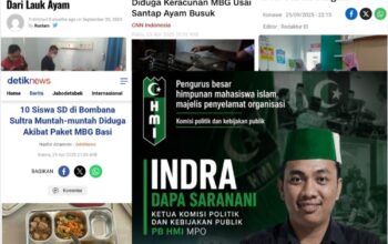 Diduga Banyaknya Siswa Keracunan MBG, Kejagung Diminta Periksa Kepala Regional dan Korwil BGN di 17 Kabupaten dan Kota