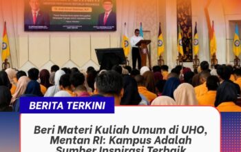 Beri Materi Kuliah Umum di UHO, Mentan RI: Kampus Adalah Sumber Inspirasi Terbaik