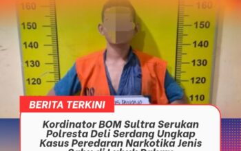 Polresta Deli Serdang Ungkap Kasus Peredaran Narkotika Jenis Sabu di Lubuk Pakam