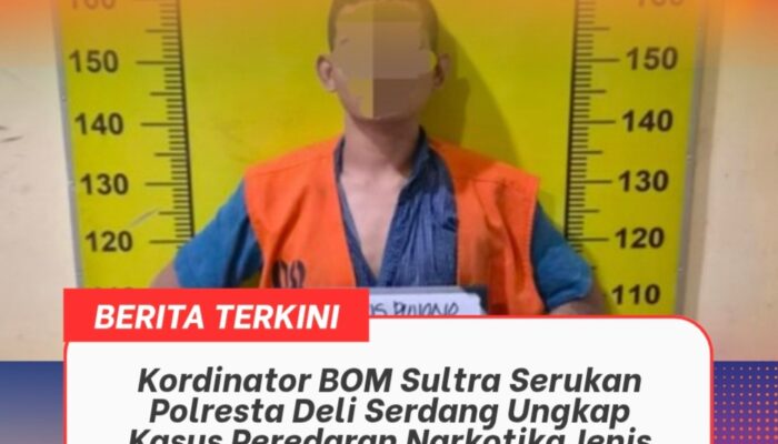 Polresta Deli Serdang Ungkap Kasus Peredaran Narkotika Jenis Sabu di Lubuk Pakam