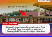 Kasus Penangkapan Penambangan Pasir Ilegal di Desa Lamendora Janggal, 2 Barang Bukti Excavator Dipertanyakan