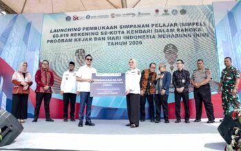 Peluncuran Program KEJAR Pemkot Kendari, Bank Sultra Salurkan 50.537 Rekening Simpel
