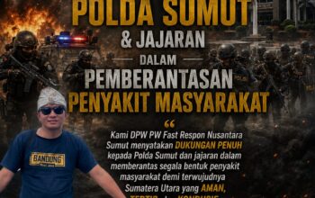 DPW FRN Sumut Dukung Kinerja Polda Sumut dan Jajaran Dalam Pemberantasan Penyakit Masyarakat