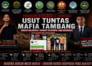 Bantah Terlibat PETI, Kades Singengu Julu Klaim Tim Terpadu Pemprov Sumut Dukung Reklamasi