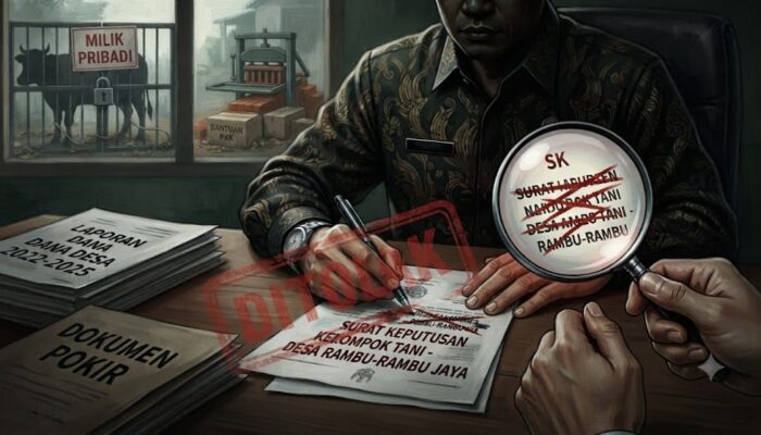 Pengelolaan Dana Desa dan Bantuan Pokir, Kades Rambu-Rambu Jaya Sulit Dikonfirmasi