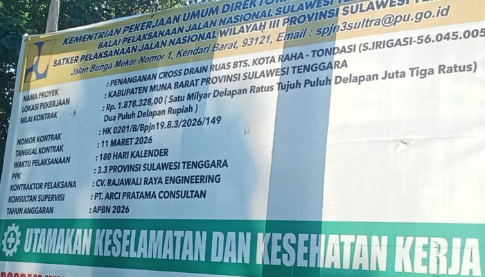 Proyek APBN Rp1,8 Miliar Retak Dini, Ada Apa dengan Talud Jembatan Lakalamba?