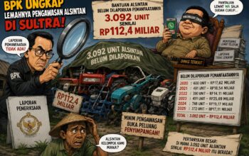 BPK Ungkap Lemahnya Pengawasan Alsintan di Sultra, Rp112,4 Miliar Bantuan Belum Dilaporkan Pemanfaatannya