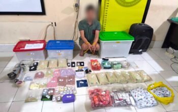 Gudang Narkoba Dibongkar, Polisi Buru Otak Jaringan dan Kejar Aset Lewat TPPU
