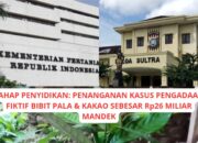 Tahap Penyidikan, Kasus Pengadaan Fiktif Bibit Pala dan Kakao CV Wahana Multi Cipta Mandek, Mentan RI Didesak Evaluasi Kinerja Direktur Perkebunan 