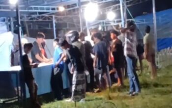 Hukum Telanjang: Arena Judi Pasar Malam Wilayah Polres Kolaka Bebas Beroperasi di Depan Kantor Lurah Lalombaa