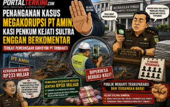 Penanganan Kasus Megakorupsi PT AMIN, Kasi Penkum Kejati Sultra Enggan Berkomentar Terkait Pemeriksaan Surveyor PT Tribhakti