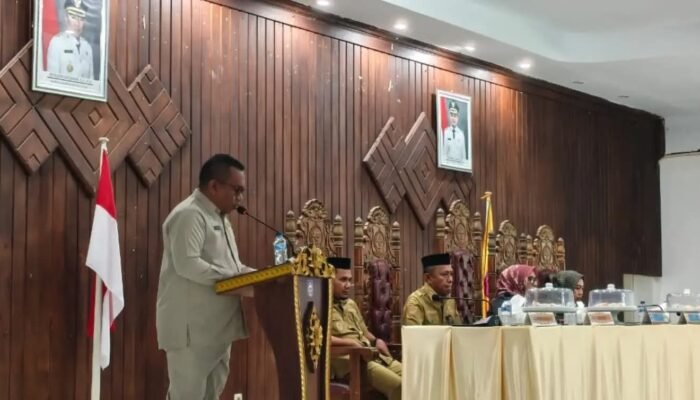 Bupati Afirudin Mathara Hadiri Rapat Paripurna DPRD Atas Rancangan KUA dan PPAS Kabupaten Buton Utara Tahun Anggaran 2027