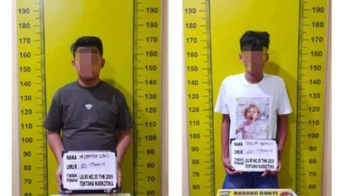 Dua Pengedar Sabu Akhirnya Ditangkap Satresnarkoba Polresta Deli Serdang