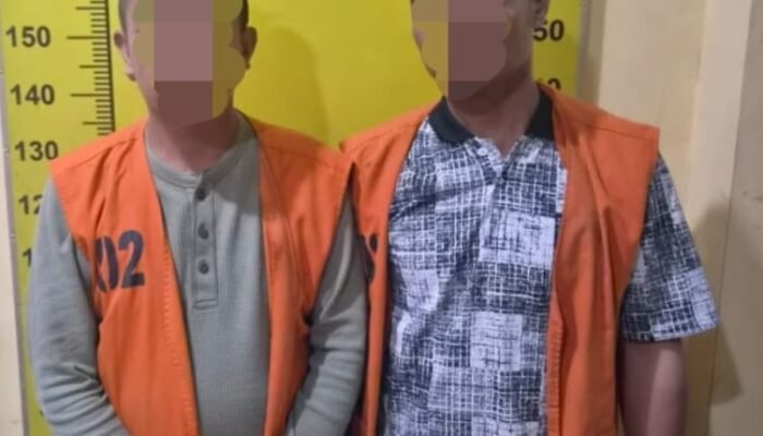 Warga Desa Kebun Ubi dan Desa Makmur Ditangkap Polisi