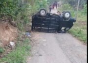 Mobil Pickup Angkut Rombongan SDN Lebak 3 Mengalami Kecelakaan, Satu Siswa Meninggal Dunia
