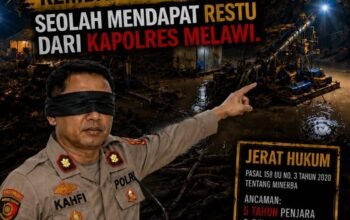 Seolah Mendapat Restu Dari Kapolres Melawi: Aktivitas PETI di Kambut Kembali Beroperasi
