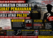 Kilas Balik Perkara Korupsi Jembatan Cirauci II: Surat Penahanan Eks Kadis SDA & Bina Marga “Asli atau Palsu”, Jamwas Kejagung Diminta Periksa 7 Jaksa