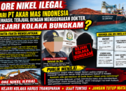 Ore Nikel Diduga Milik PT AMI Lolos Pasca Disegel Kejari Kolaka: Terbit Dokumen “DOKTER”, 9.004,88 WMT Berlayar
