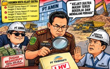 Penyidikan Kasus Megakorupsi PT AMIN, Kejati Sultra Didesak Ungkap Keterlibatan Surveyor PT Tribhakti
